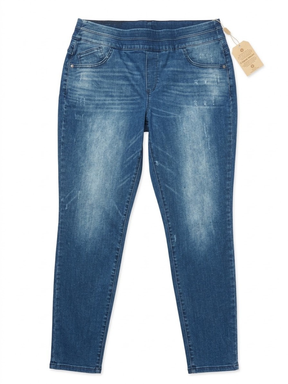 Democracy Women’s Blue jeans with Ab Technology - Stretch Denim